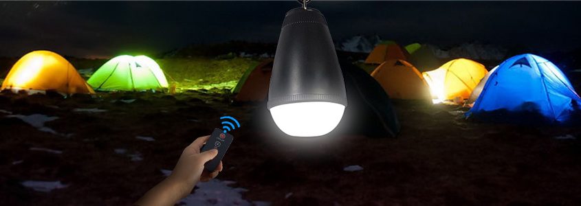 waterproof led camping bulb