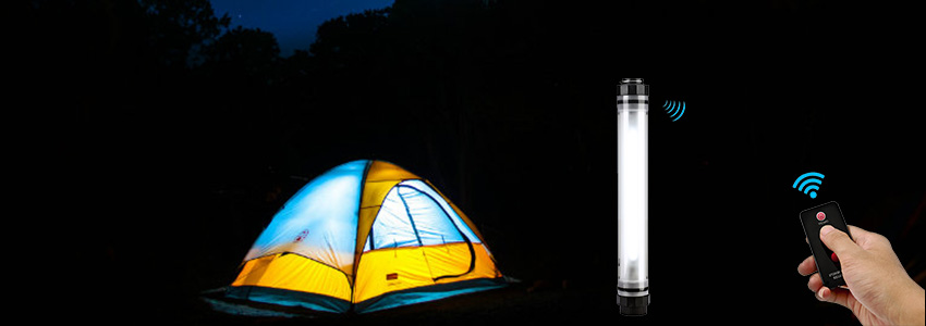 ir remote control waterproof camping light